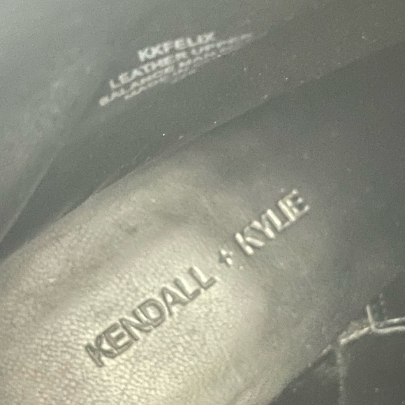 KENDALL & Kylie FELIX Black Genuine Leather Boots Women’s Size 6.5. - Picture 8 of 14